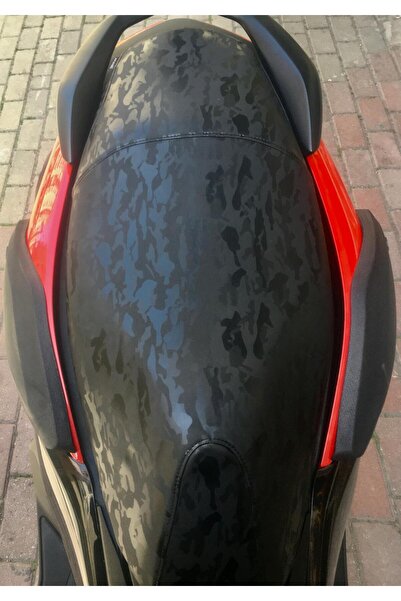Yamaha Akdeniz Sele Kaplama N Max 125-155 Mat Kamuflaj Lastikli Sele Kılıfı