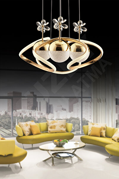 KUZEY AYDINLATMA Deniz 3 Lü Toplu Kumandalı Ledli Aydınlatma