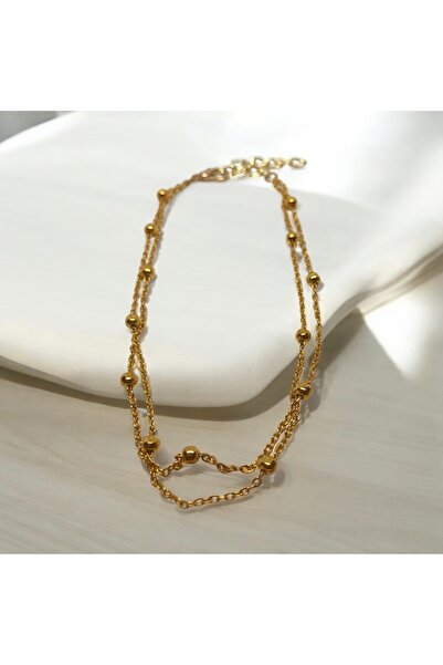 MeSin Store GOLD RENK 2Lİ DORİKA HALHAL