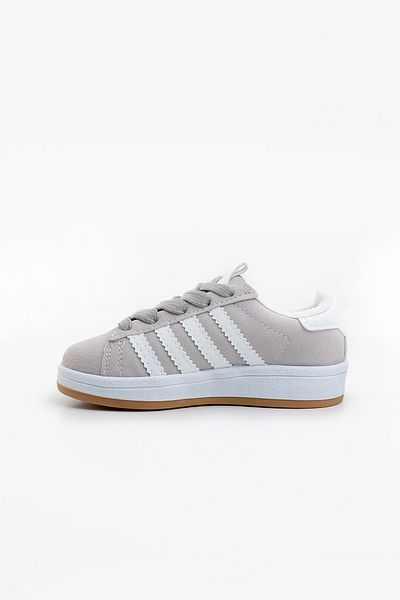 Shupe Dětské Dívčí Chlapecké Dětské Sportovní Boty Stone Grey White Sneaker