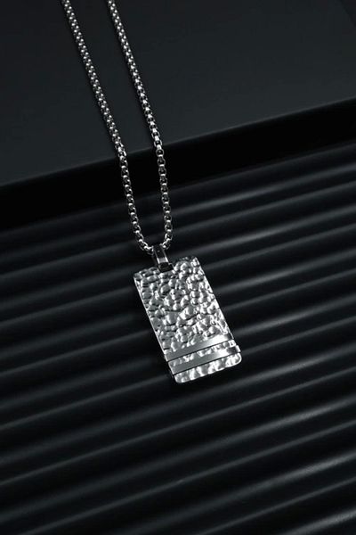 FERRO Silver Steel Men's Jewelry Frj10042-A