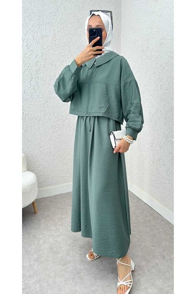MODA VEDAT Bolero Dress Set