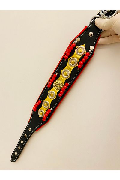 Sürmeli Tasma Puppy Kangal Dog Collar Beaded Special Series