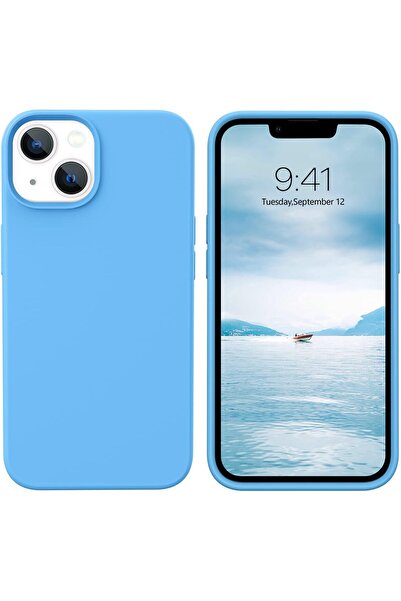 izzytech غطاء حماية ناعم من السيليكون السائل متوافق مع هاتف iPhone 15 مضاد لل...