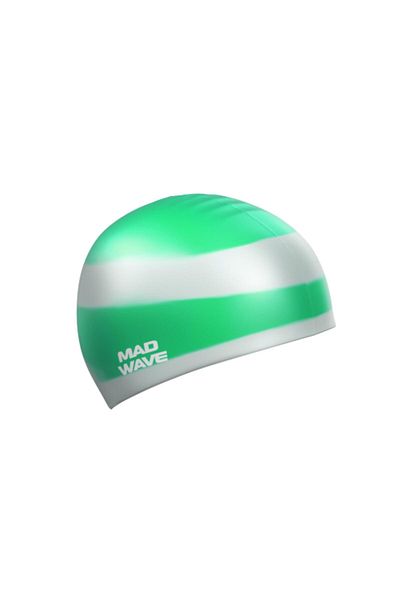 Mad Wave M0530 01 0 10W Capac din silicon MULTI, Mărime unică, Verde