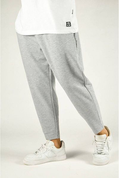SUPERBLUE Ανδρικό Loose Basic Casual Sports Γκρι Μπαγκέτα Παντελόνι