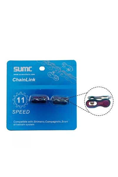 Choice سلسلة دراجة SUMC ملونة مكونة من زوجين من 11 حلقة مفقودة بسرعات 6/7/8/9...