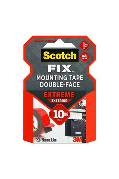 3M Scotch Fix Double-Face Extreme Exterior Mounting Tape (19 mm x 1.5 m)