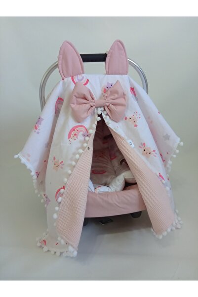 Wenaris % 100 pamuk Puset Örtüsü 1 parça ( Puset Minderi ve Puset Çarşafı dah...