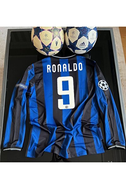 Lion Spor Inter 2010 ronaldo nazârio champions league final long sleeve retro...