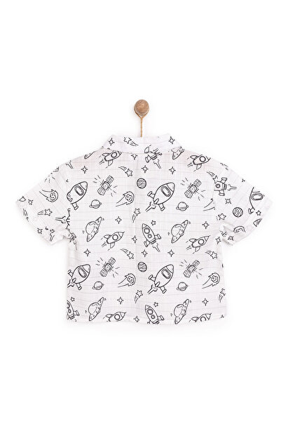 ebebek Hello Baby Hellobaby Cosmic Line Men's Shirt Baby Boy