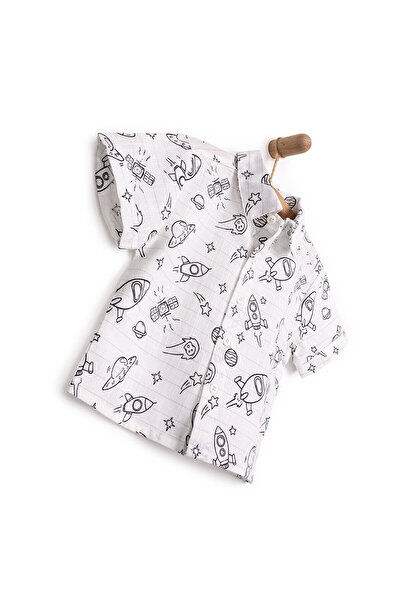 ebebek Hello Baby Hellobaby Cosmic Line Men's Shirt Baby Boy