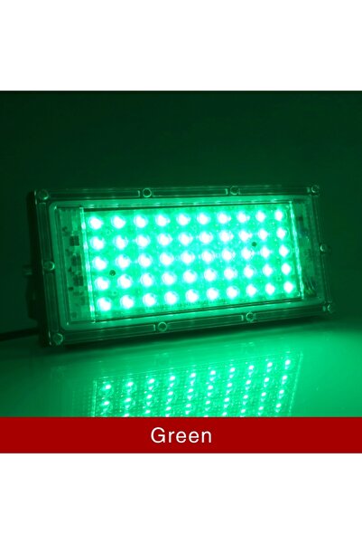 Choice كشاف ليد أخضر 50 وات كشاف ليد خارجي 50 وات 220 فولت مقاوم للماء IP65 م...