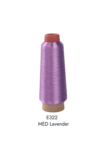 Choice خيوط E322 MED Lavender 150D 3000M لكل مخروط معدني للتطريز المحوسب الزخرفي