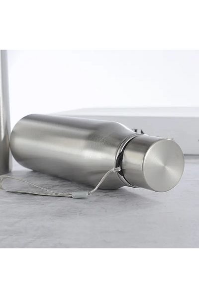 Generic Stainless steel water bottle with a leak-proof steel cap-BPA free, Reusable&suitable,travel&outdoor