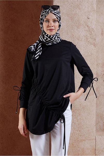 Alvina Drawstring Detailed Tracksuit Tunic 44766
