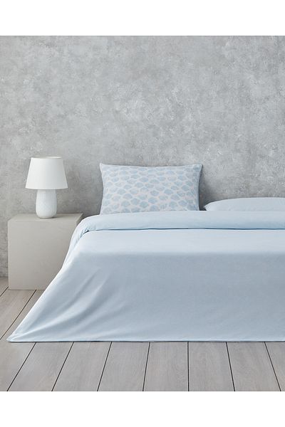 English Home Marine Rhythm Cotton Double Duvet Cover Set 200X220 cm Blue