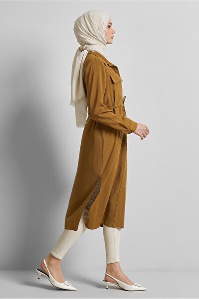 Alvina Shirt Collar Tunic Tunic 45413