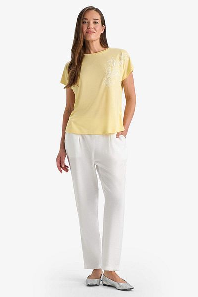 DeFacto Crew Neck Basic Plain Short Sleeve T-Shirt F2775Ax25Sm