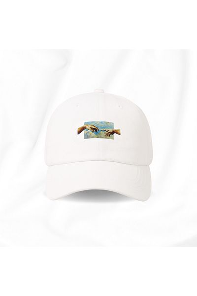 Touz Moda Washable Vintage Creazione Di Adamo Printed Unisex Hat