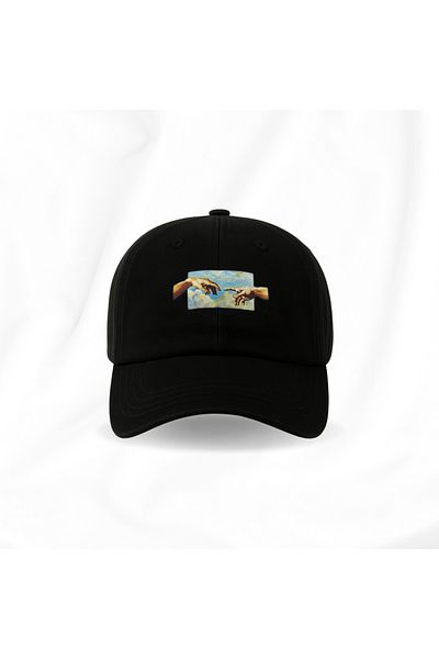 Touz Moda Washable Vintage Creazione Di Adamo Printed Unisex Hat