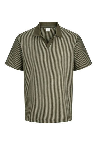 Jack & Jones Premium Poloshirt GETEILTER KRAGEN Poloshirt