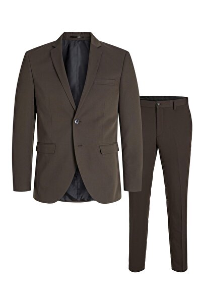 Jack & Jones Plus Einreihiger Blazer und Hose Plus Size Slim Fit Anzug