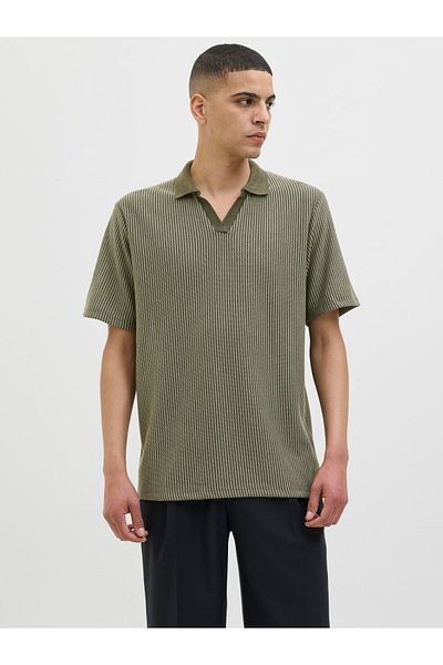 Jack & Jones Premium Poloshirt GETEILTER KRAGEN Poloshirt