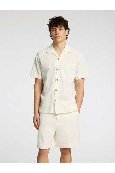 Selected Homme Kurzarmhemd 100% Baumwoll