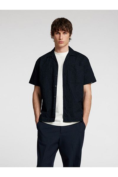 Selected Homme Kurzarmhemd 100% Baumwoll