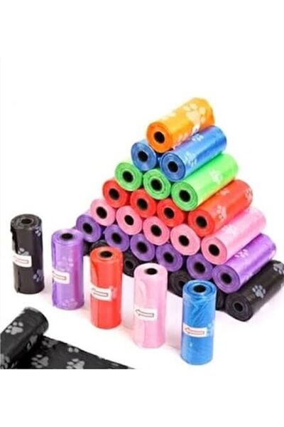 OrsarPets أكياس براز للقطط والكلاب 480 وحدة (32 رول)