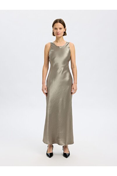 Selected Femme Midikleid rmelloses