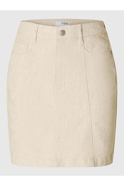 Selected Femme Jeansrock High Waist