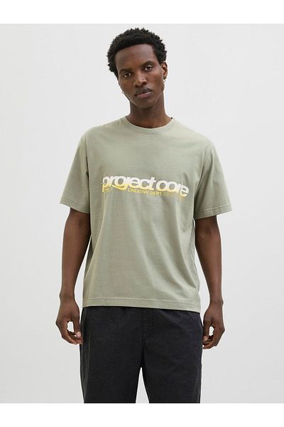 Jack & Jones T-shirt Gedruckt Rundhalsausschnitt T-shirt