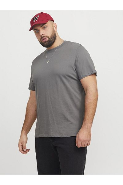 Jack & Jones Plus T-shirt Plus Size Einfarbig T-shirt