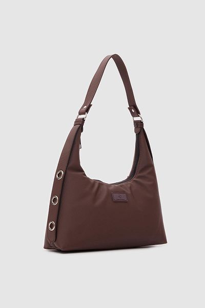 Shule Bags Geanta London Baguette Bitter Brown