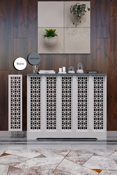 BAGAX Ayasofya Model, Beyaz Üstü Antrasit Renk,iç Ölçü 96 Cm Dış Ölçü 100 Cm ...