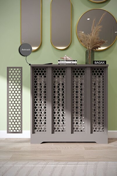 BAGAX Bodrum Model, Antrasit Renk,iç Ölçü 76 Cm Dış Ölçü 80 Cm Petek Kaplama,...