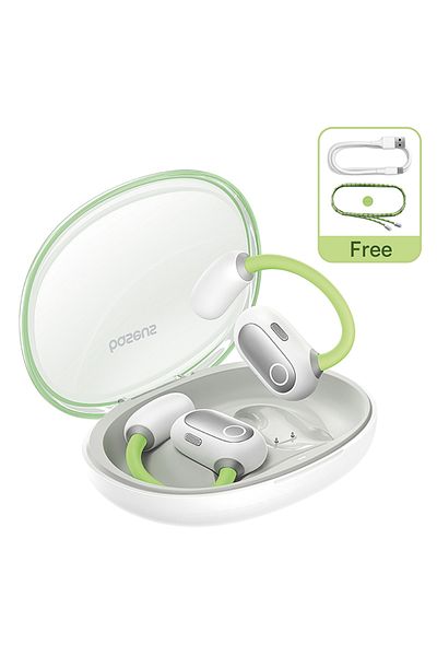 Baseus Eli Sport 1 Open-ear Wireless Earbuds With Tws, Enc Mics, & Detachable Neckband