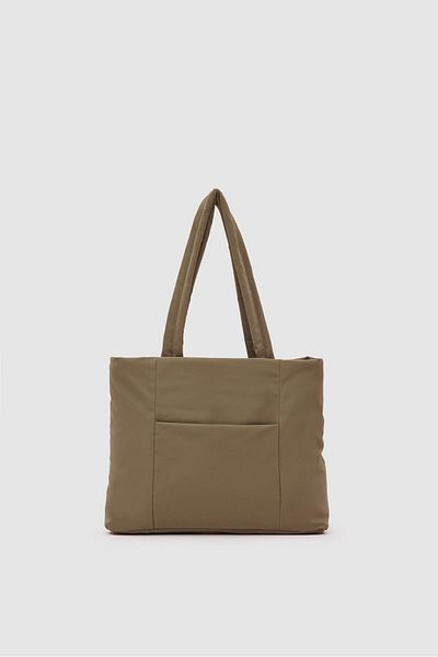 Shule Bags Τσάντα ώμου Morgan Puff Χακί Πράσινη