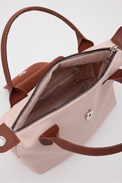 Shule Bags Tiger Small Omuz Çantası Bej