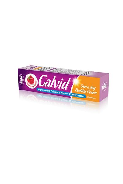 Not Applicable Calvid Effervescent Tablets 20s (CA500 VITD3)raspberry