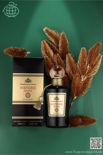 Fragrance World Apa de parfum Historic Cedar de Fragrance World, unisex, 100 ml