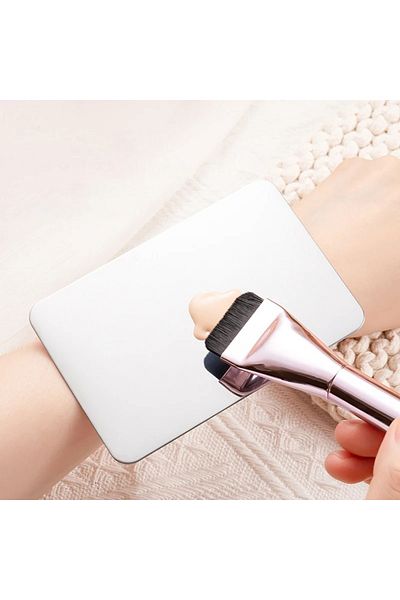 Esf Wrist Palette Stainless Steel Makeup Palette - (L)