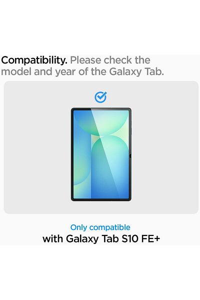 Spigen GLAStR Slim for Samsung Galaxy Tab S10 FE+ Screen Protector (13.1 inch) Tempered Glass