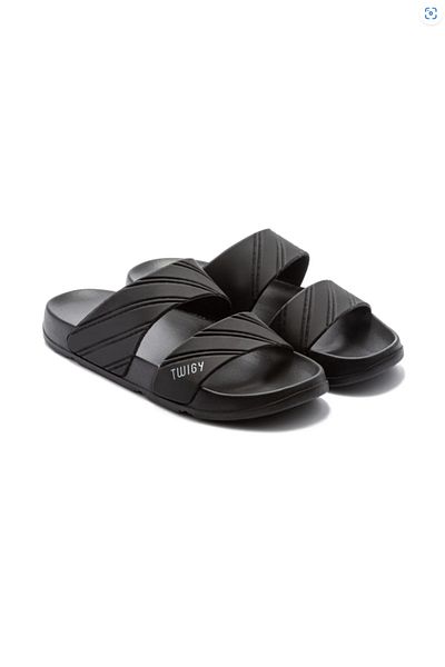 Twigy Kevin Men's Daily Beach Slippers Black 40/45