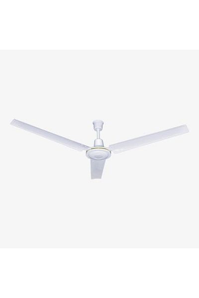modi 56" Indoor Ceiling Fan 3-Blade, Brushed Nickel & Gold Finish, Steel Blades