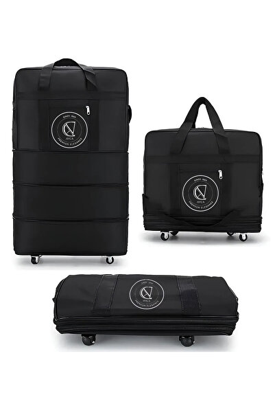 Av A Dos Körüklü Tekerlikli Valiz El Çantası Büyük Çanta Seyahat Çantası Kabi...