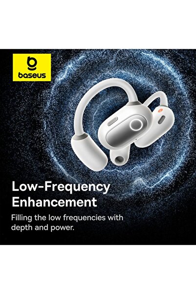Baseus Eli Sport 1 Open-ear Wireless Earbuds With Tws, Enc Mics, & Detachable Neckband