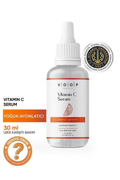 VOOP Intensive Illuminating and Anti-Stain Vitamin C Serum - 30 ml| Effective Care with 10% Vitamin C Content